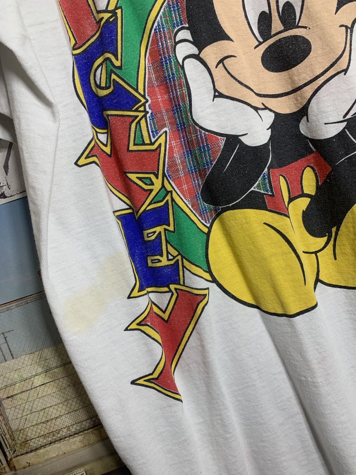 Disney × Mickey Mouse × Vintage Vintage Mickey Mouse Disney tee Size US XXL / EU 58 / 5 - 2 Thumbnail