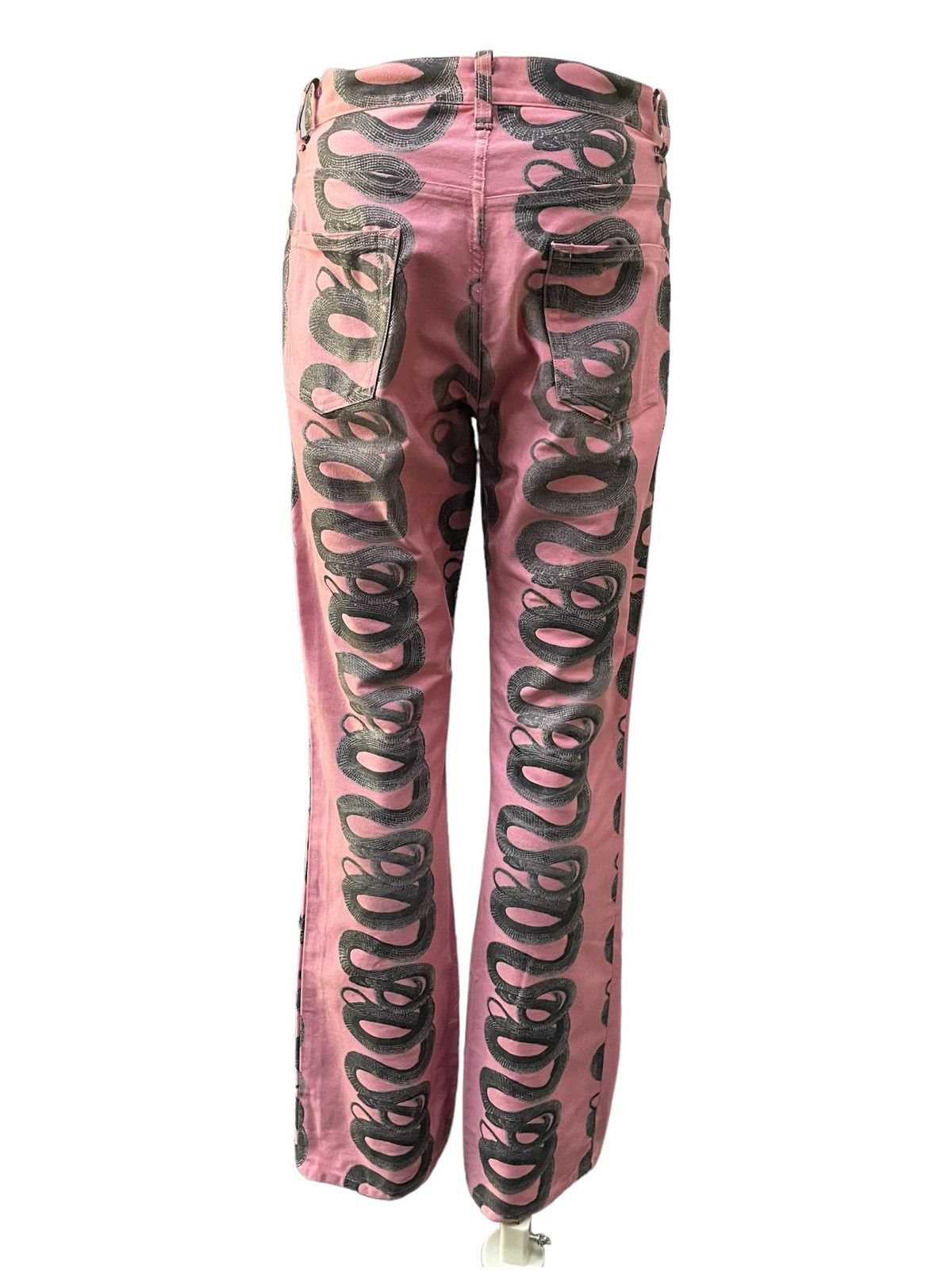 Hysteric Glamour 90s Archive Hysteric Glamour Artisanal Snake Flared Jeans Size US 29 - 3 Thumbnail