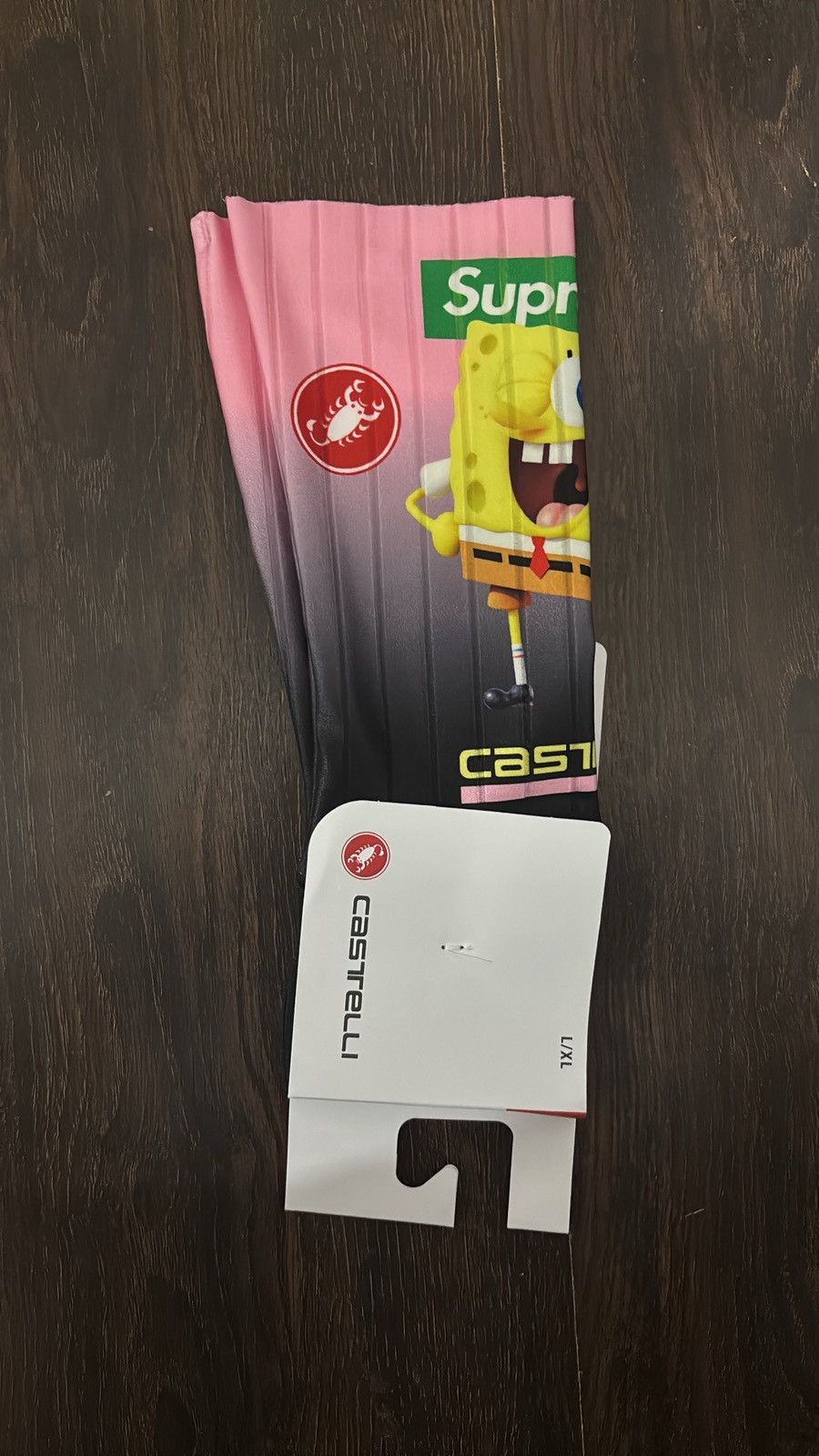 Supreme SUPREME SPONGEBOB SQUAREPANTS CASTELLI CYCLING SOCK