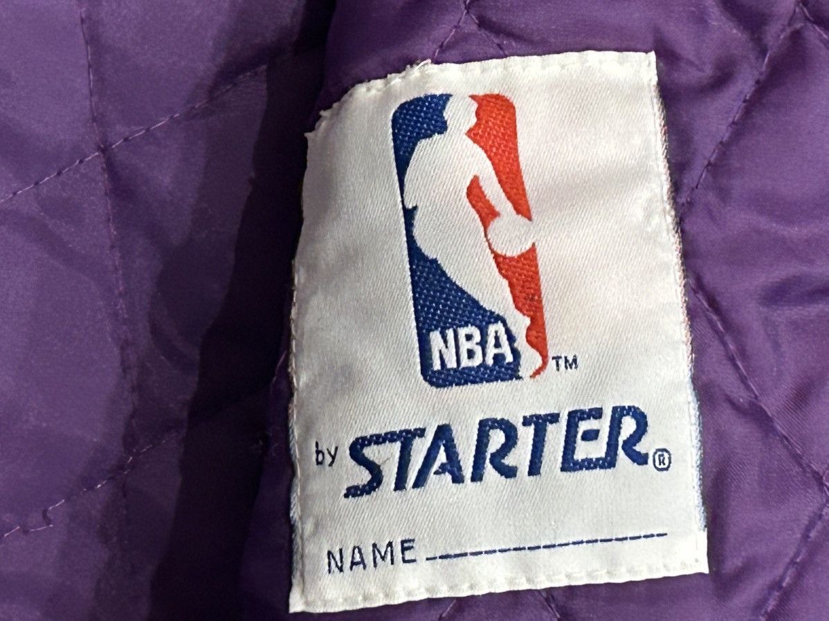 NBA × Starter × Vintage *VINTAGE 80s* Starter X Los Angeles Lakers Size US XL / EU 56 / 4 - 11 Thumbnail