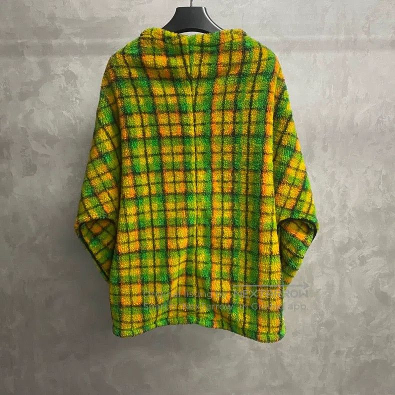 Loewe Loewe Yellow and Green Contrast Teddy Jacket Size US S / EU 44-46 / 1 - 2 Thumbnail