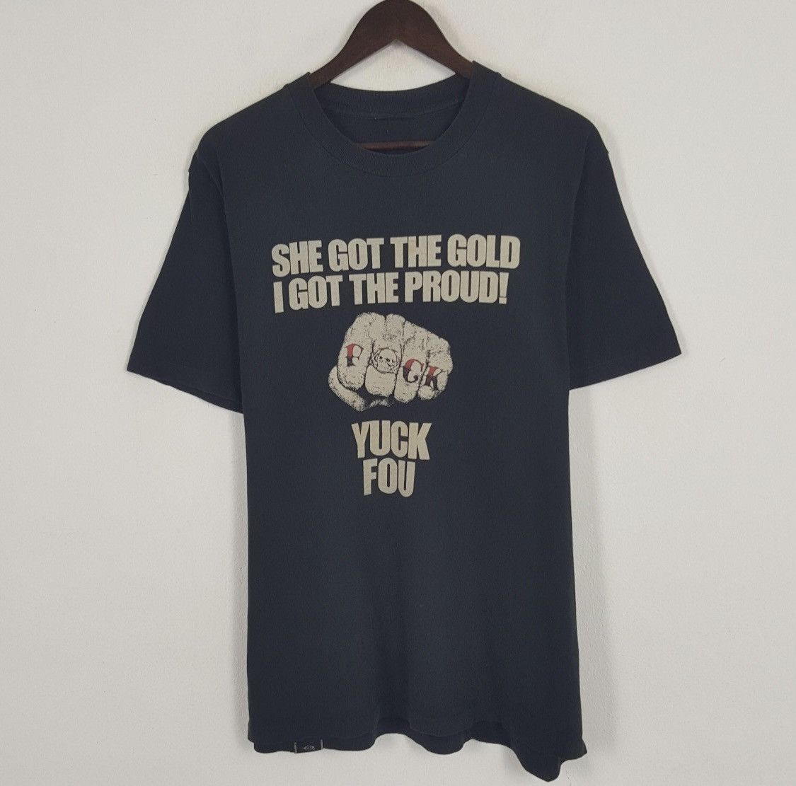 Hysteric Glamour × Vintage Vintage Hysteric She Got The Gold I Got The Proud Tshirt Size US L / EU 52-54 / 3 - 1 Thumbnail