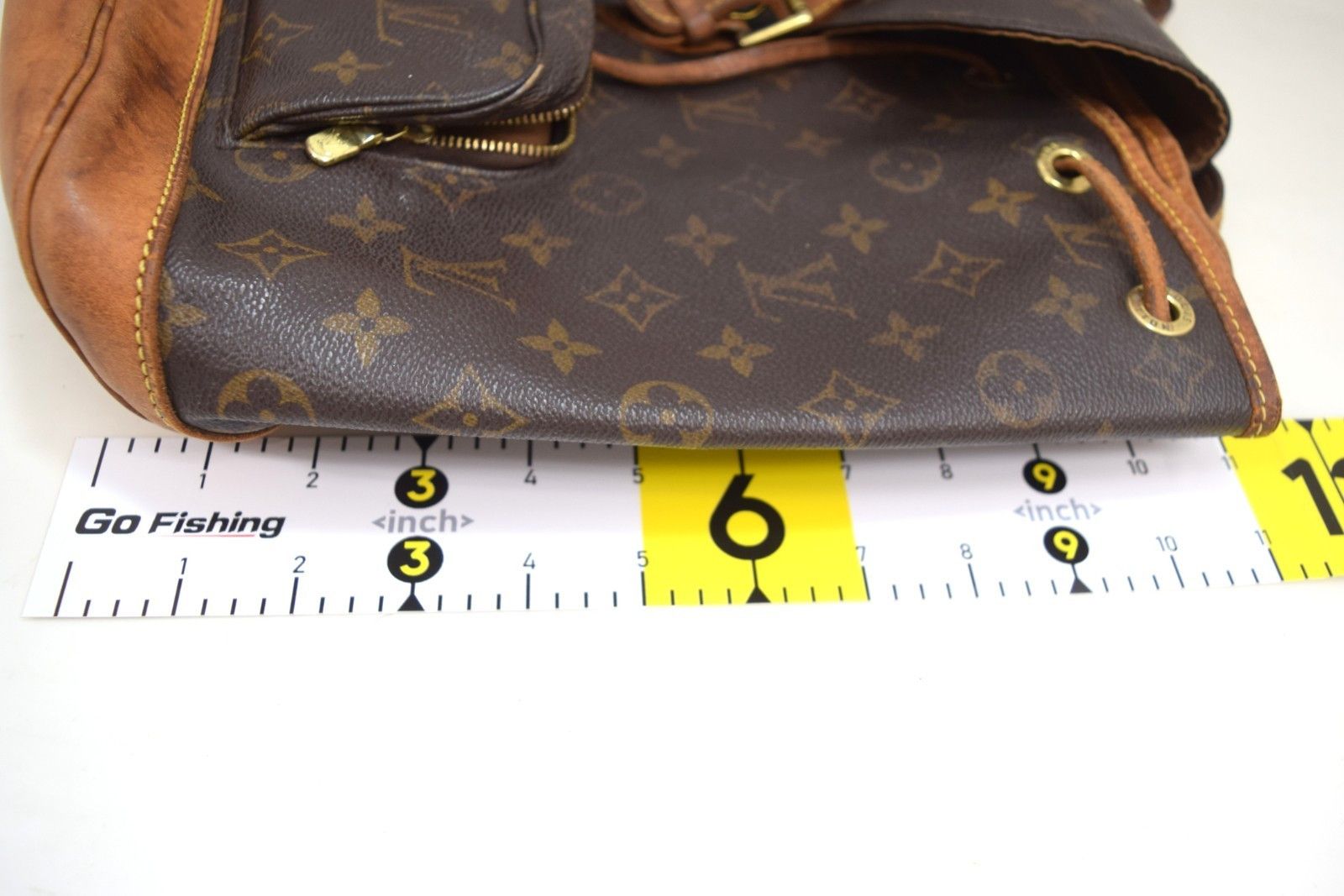 Louis Vuitton Louis Vuitton Montsouris MM Backpack Monogram M51136 Size ONE SIZE - 6 Thumbnail