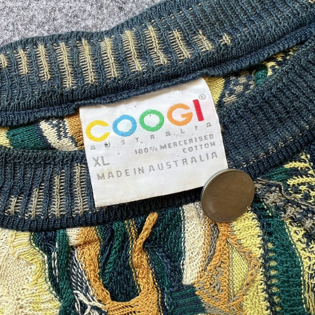 Coogi × Vintage Crazy Vintage Coogi 3D Cable Knit Sweater Size US XL / EU 56 / 4 - 3 Thumbnail