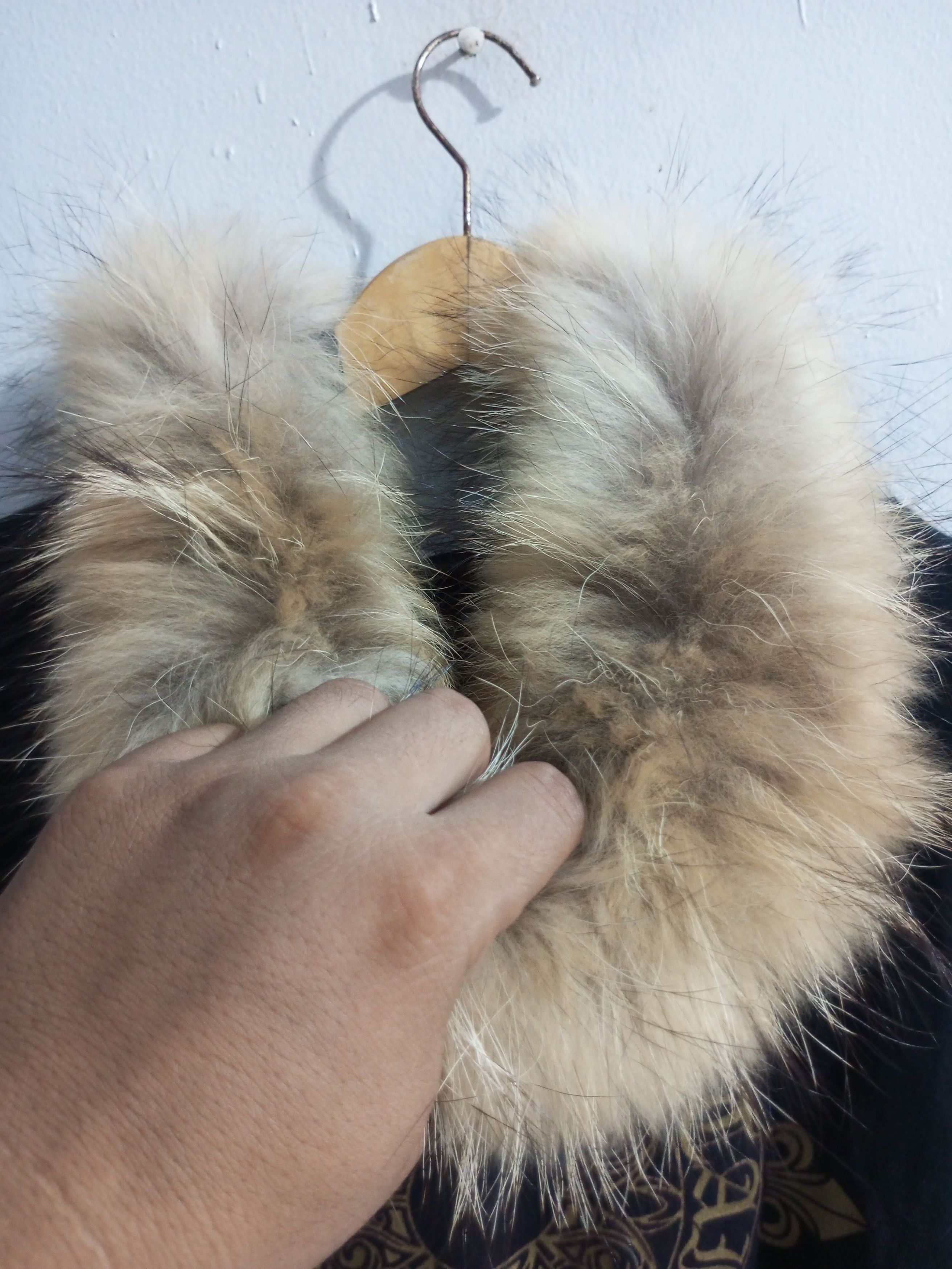 If Six Was Nine × Japanese Brand × Le Grande Bleu (L.G.B.) Vintage "bold emperor" Spellout fur hoodie Size US XL / EU 56 / 4 - 8 Thumbnail