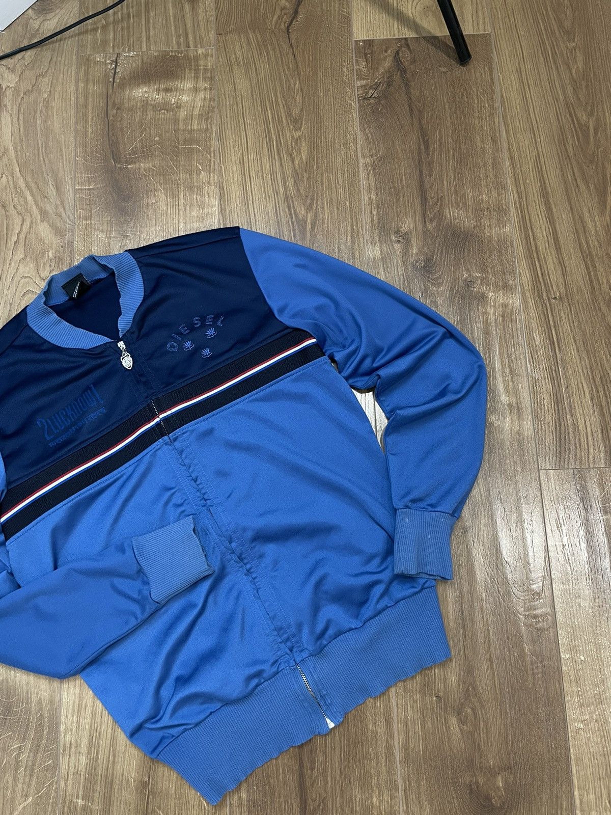 Diesel Vintage Diesel Y2K Style Logo Zip Sweatshirt Olympic Size US M / EU 48-50 / 2 - 3 Thumbnail
