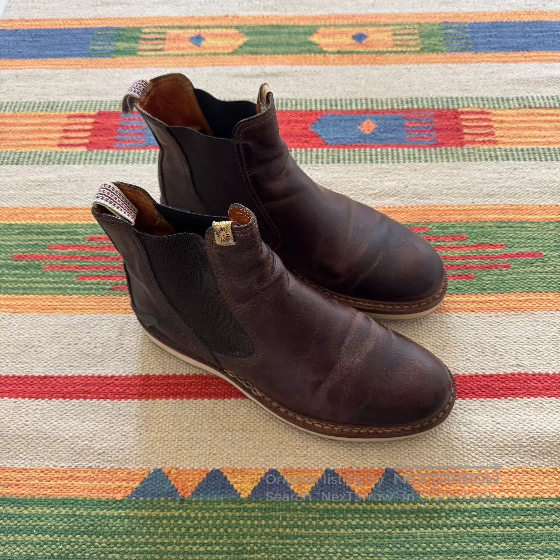 visvim gornergrat mid folk chelsea boots.