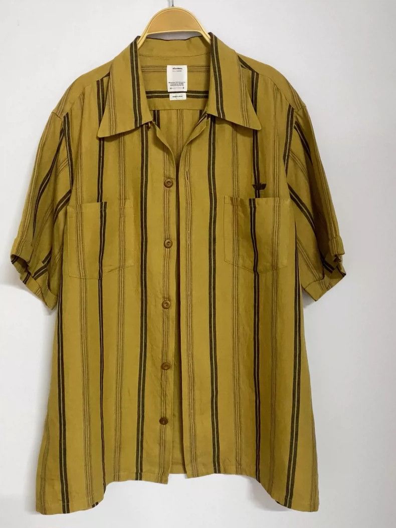 Visvim visvim 20SS IRVING Striped Wings Short Sleeve Shirt 2505-Ne Size US XXL / EU 58 / 5 - 1 Thumbnail