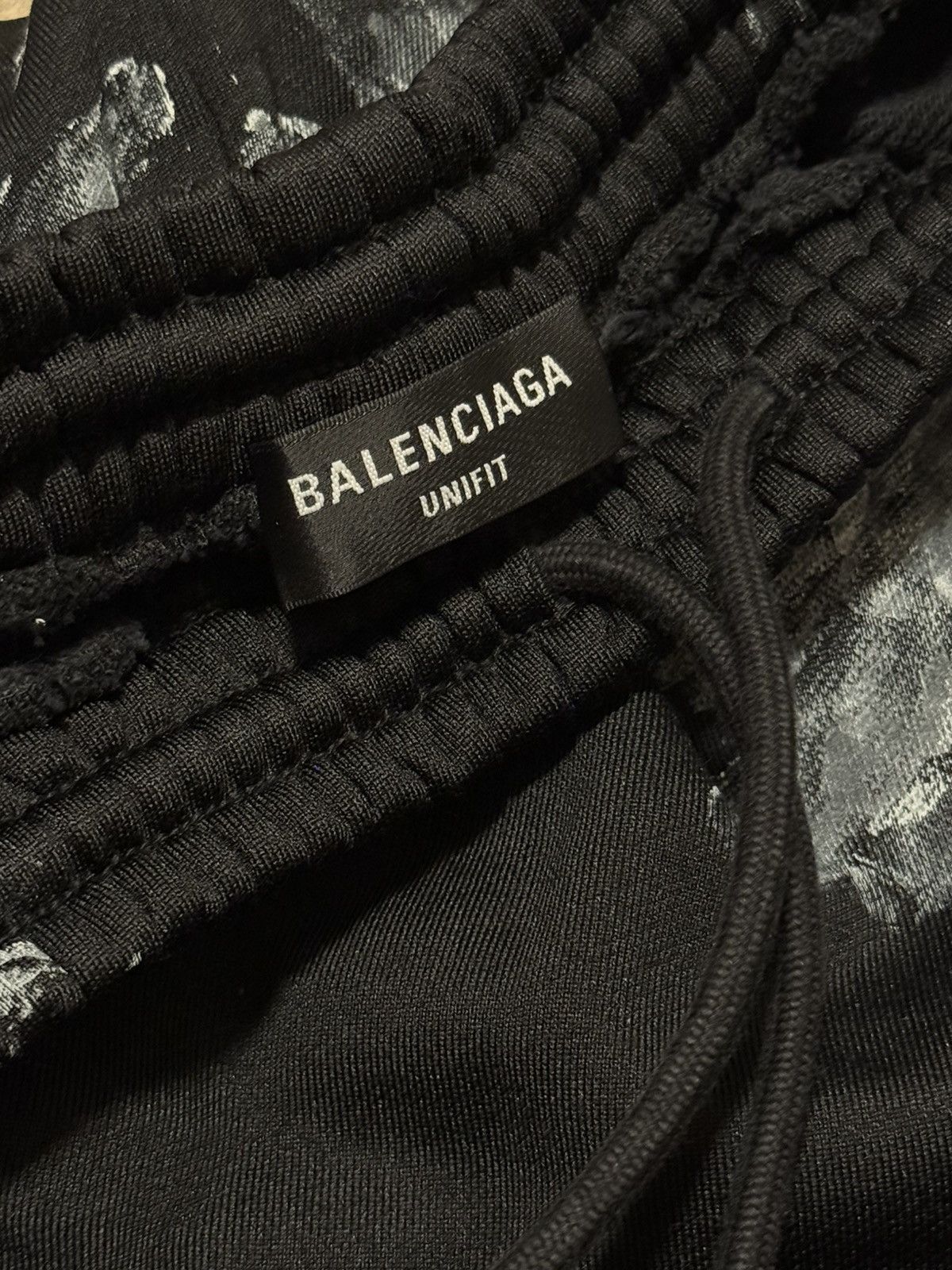 Balenciaga BNWT Balenciaga Paint Sporty B Sweatpants in Black Size US 32 / EU 48 - 5 Thumbnail