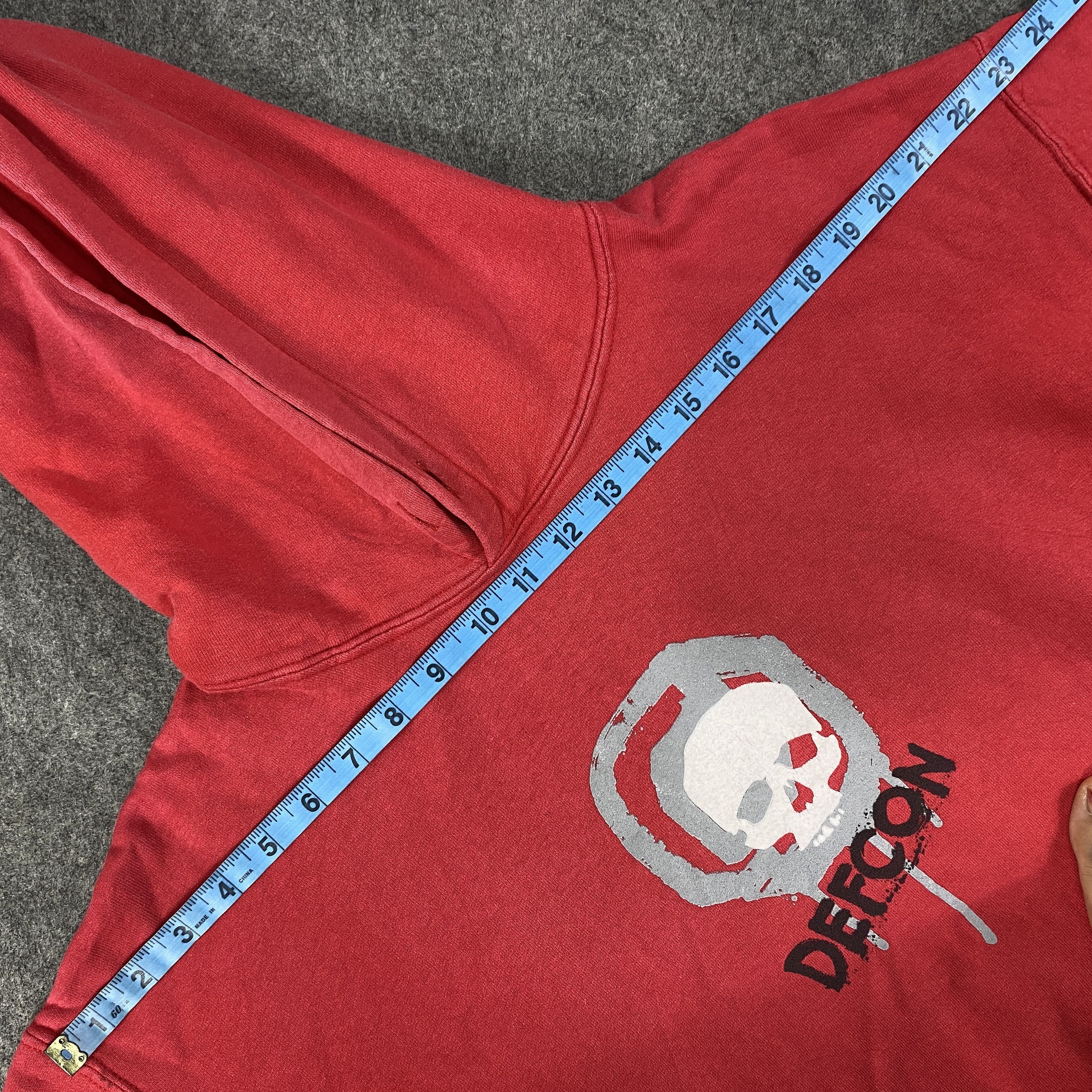 Japanese Brand Vintage Defcon Hoodie - SW0103 Size US M / EU 48-50 / 2 - 3 Thumbnail