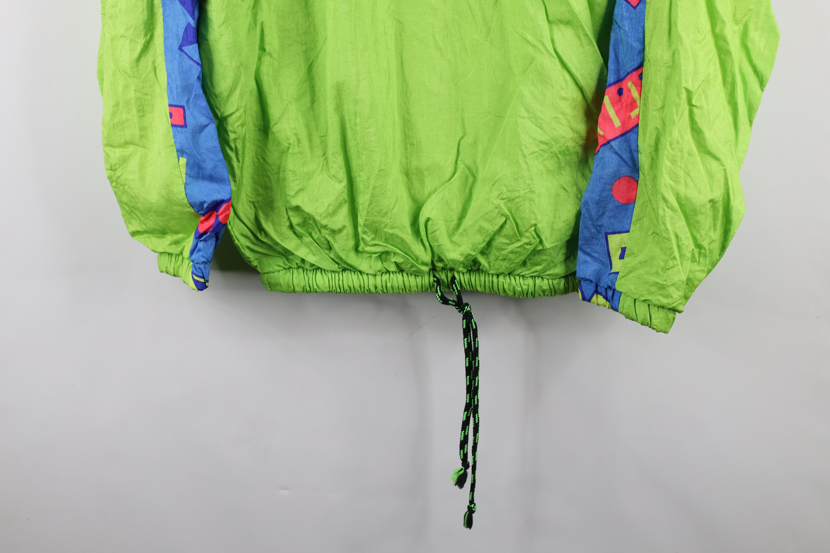 Vintage Vintage 80s 90s Streetwear Geometric Windbreaker Jacket Size US S / EU 44-46 / 1 - 4 Thumbnail