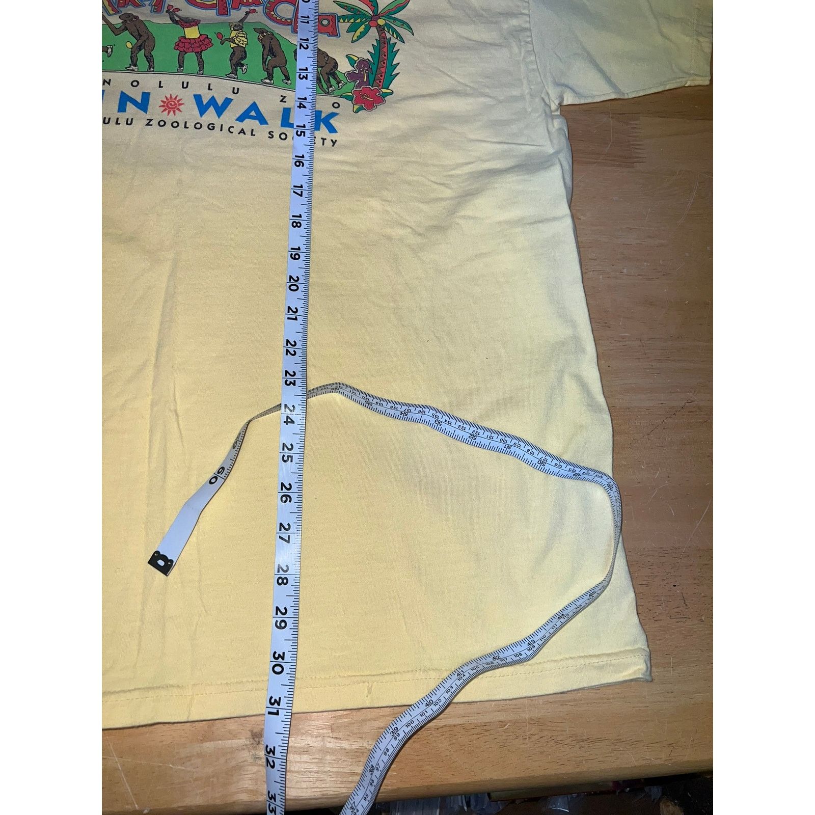 Hanes Vintage Hawaii Shirt Honolulu Zoo Fun Walk Chimp Monkey XL Size US XL / EU 56 / 4 - 9 Thumbnail