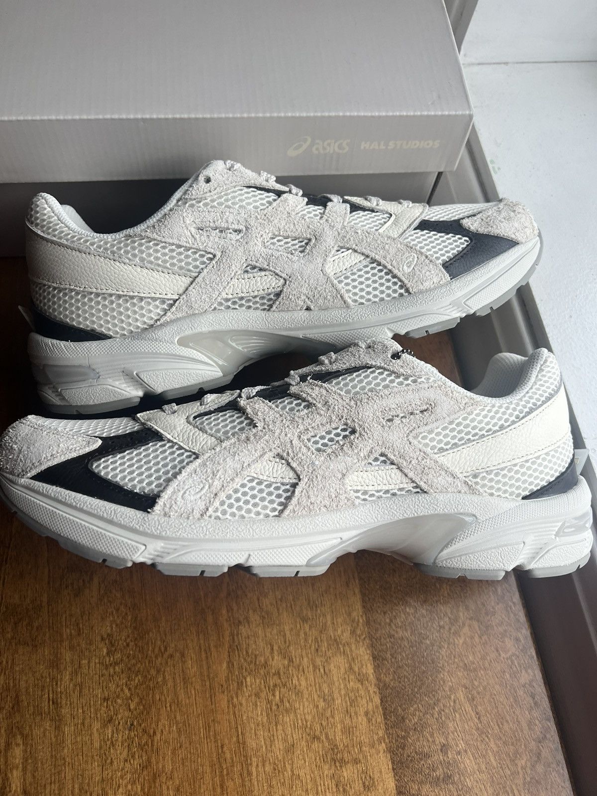 image of Asics Hal Studios Gel-1130 Glacier White Shoes, Men's (Size 10)