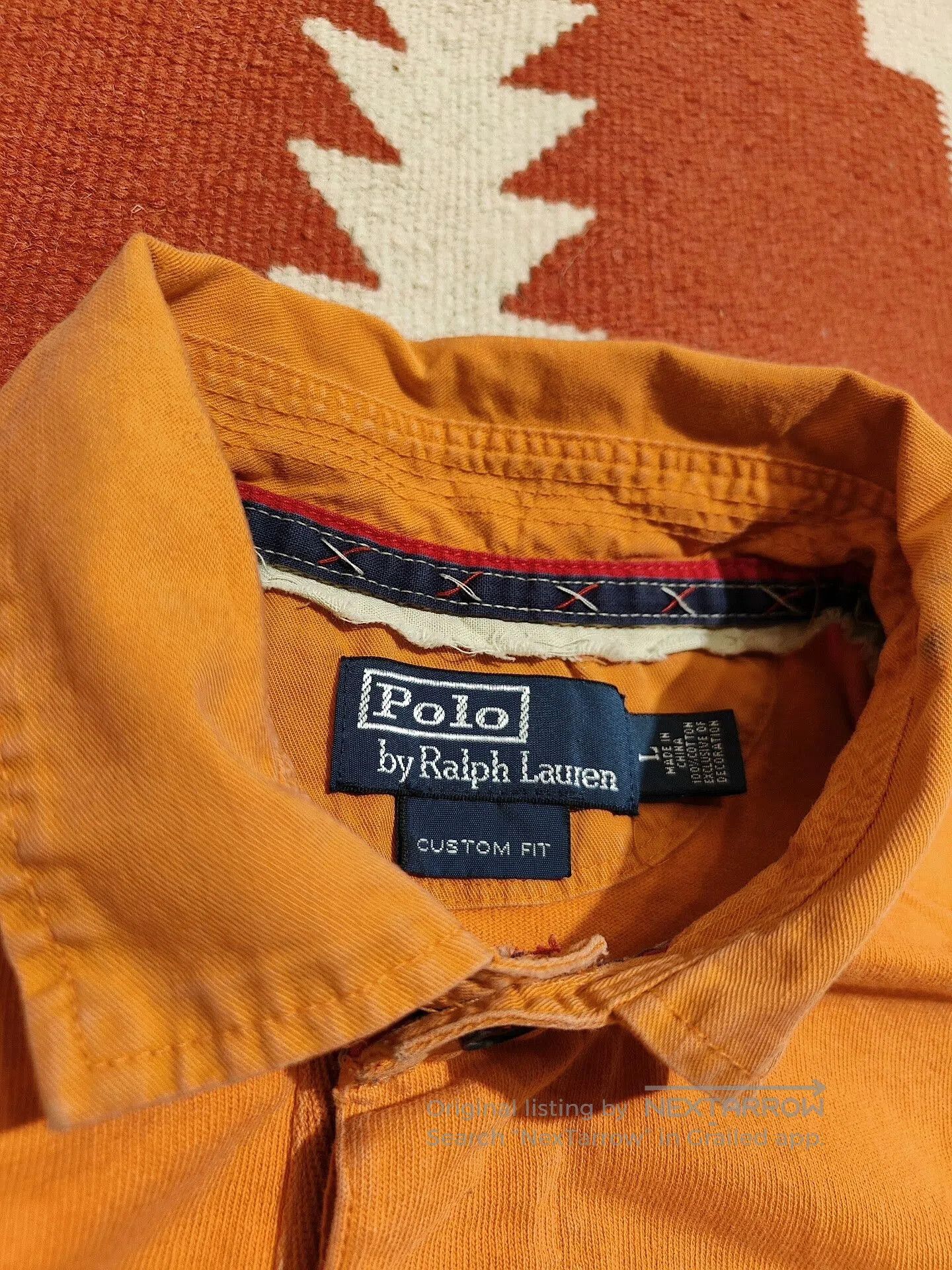 Polo Ralph Lauren Vintage Polo Ralph Lauren Hunting Shirt. Size US L / EU 52-54 / 3 - 2 Thumbnail