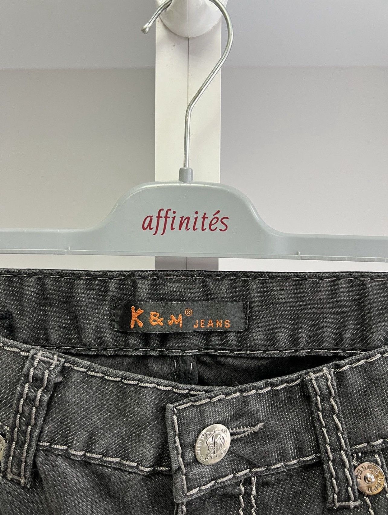 Vintage Vintage Kosmolupo Y2K Japanese Style Archival Black Pants Size US 30 / EU 46 - 5 Thumbnail