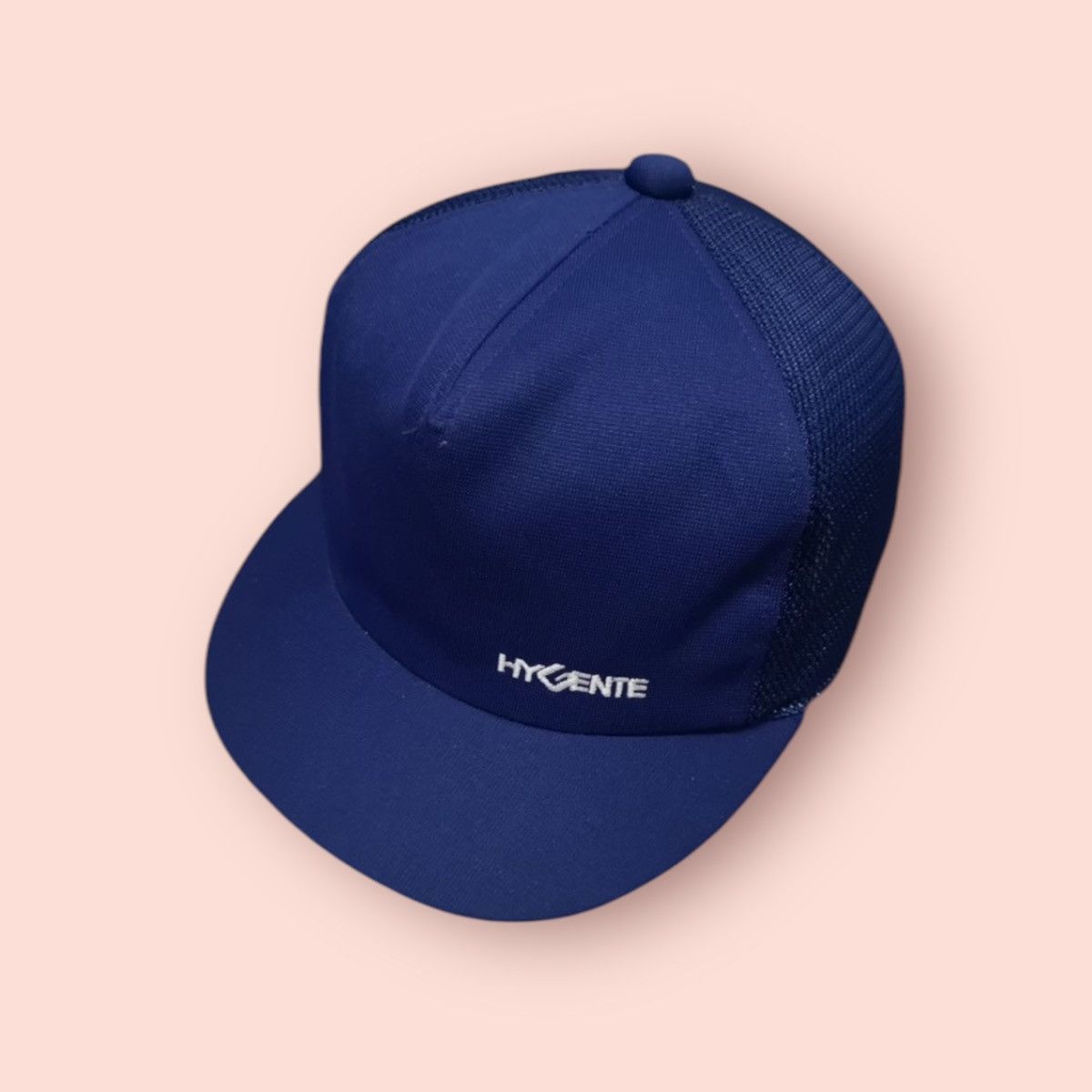 Japanese Brand VINTAGE JAPAN HYGENTE SHORT BRIM/VISOR TRUCKER HAT Size ONE SIZE - 1 Thumbnail