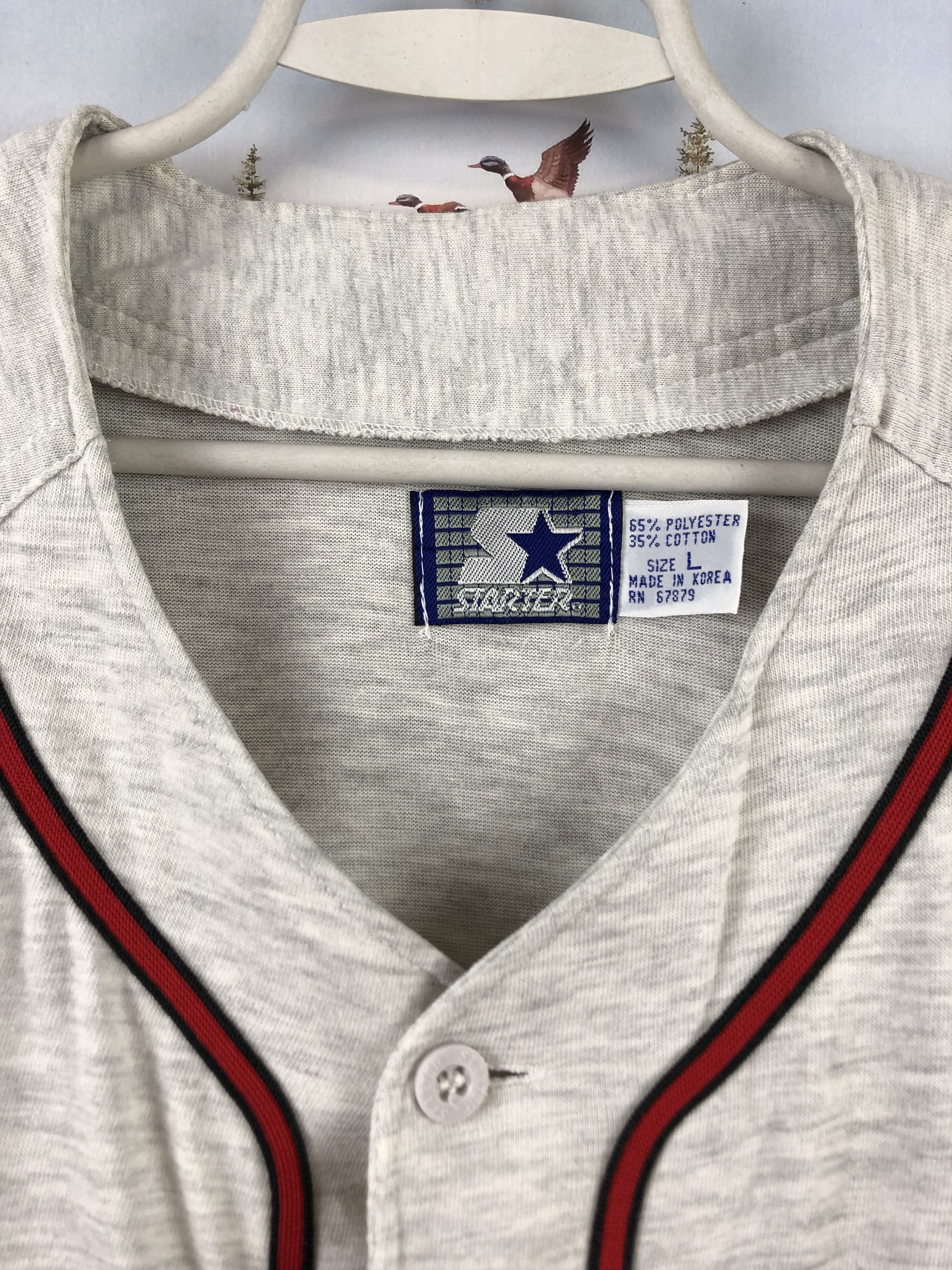NBA Vintage NBA Chicago Bulls Baseball Jersey Stitched Shirt Size US L / EU 52-54 / 3 - 7 Thumbnail