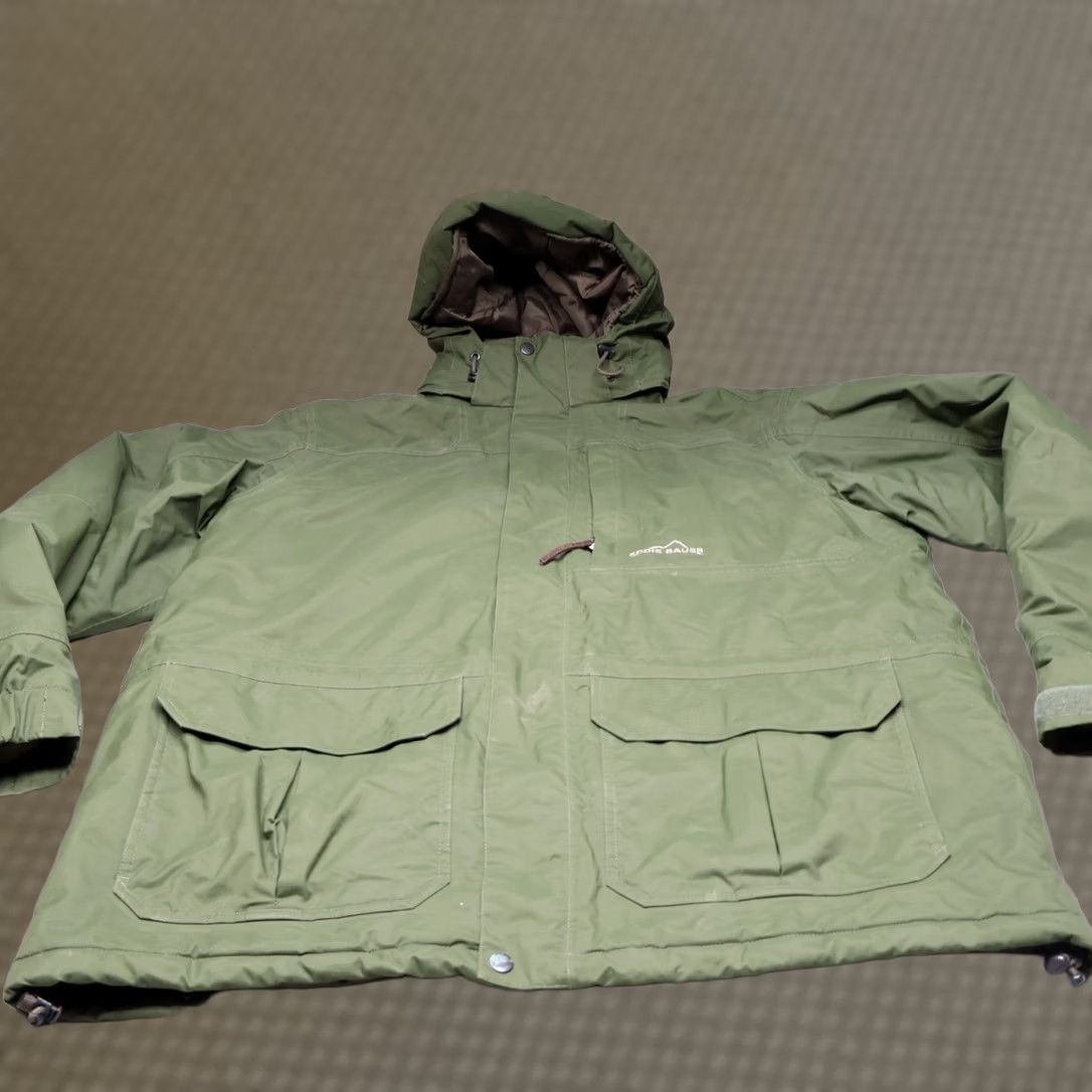 Eddie Bauer Eddie Bauer WeatherEdge Parka Jacket Men XL Green Weather Resistant Insulated Coat Winter Size US XL / EU 56 / 4 - 1 Thumbnail