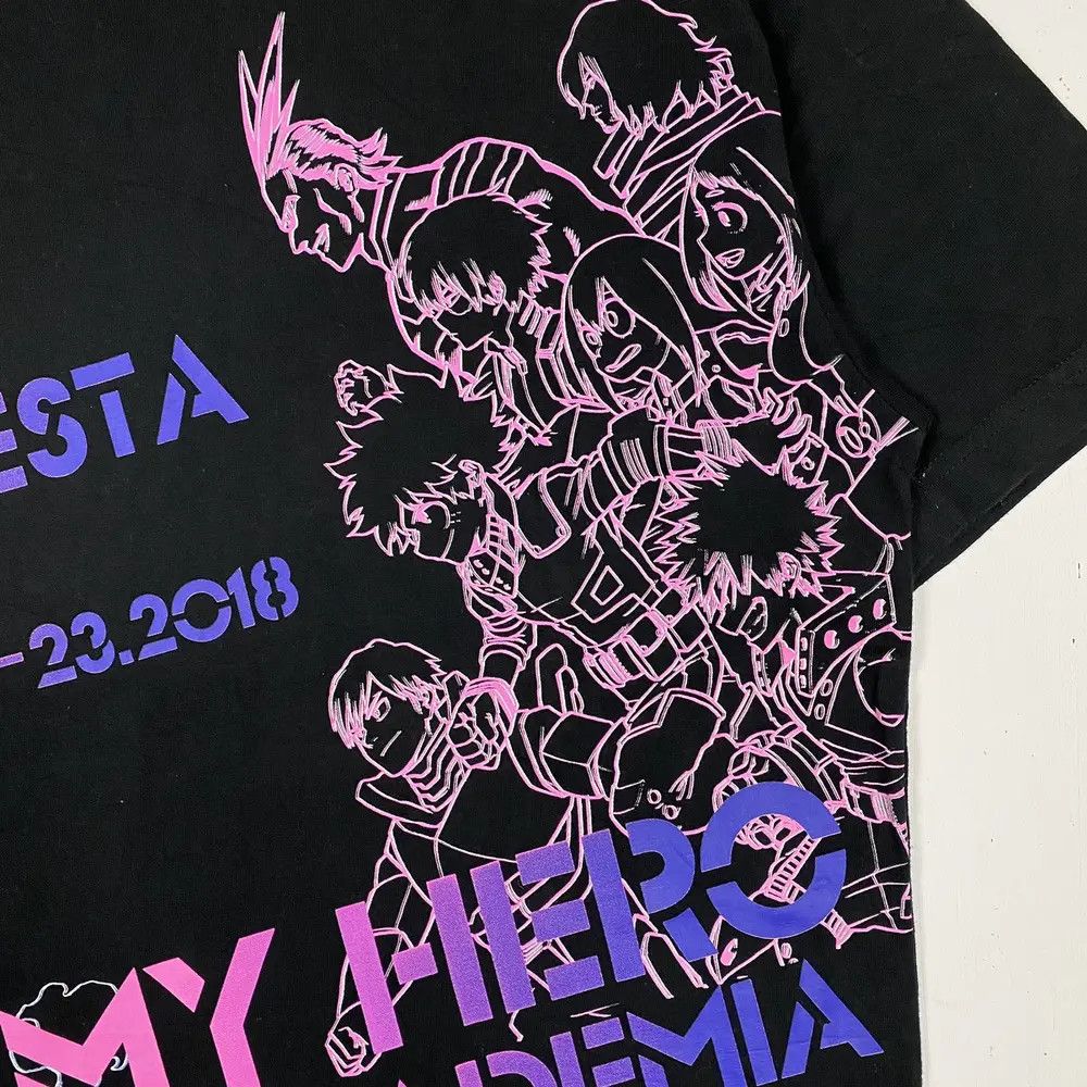 Anime MY HERO ACADEMIA Jump Festa 2019 Exhibition Anime Tee Size US L / EU 52-54 / 3 - 4 Thumbnail