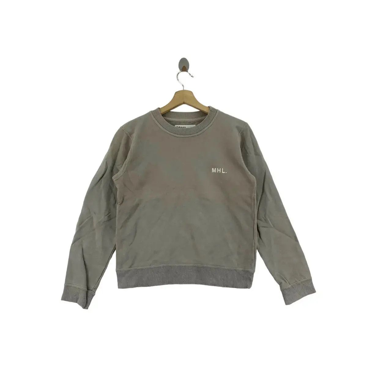 Margaret Howell Vintage MARGARET HOWELL MHL Plain Natural Dye Sweatshirt Size S / US 4 / IT 40 - 1 Thumbnail