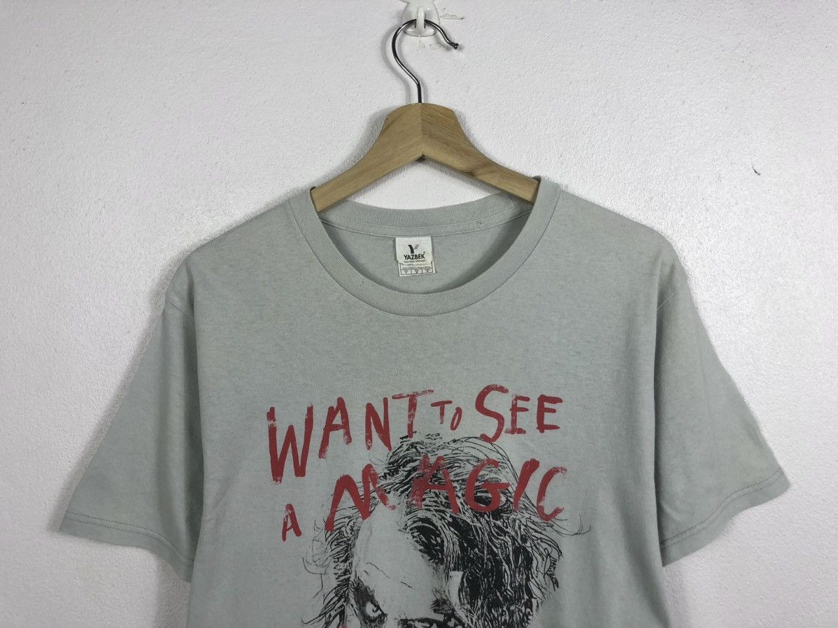 DC Comics Rare Vintage Y2K The Joker The Dark Knight Movie Tee Size US M / EU 48-50 / 2 - 2 Thumbnail