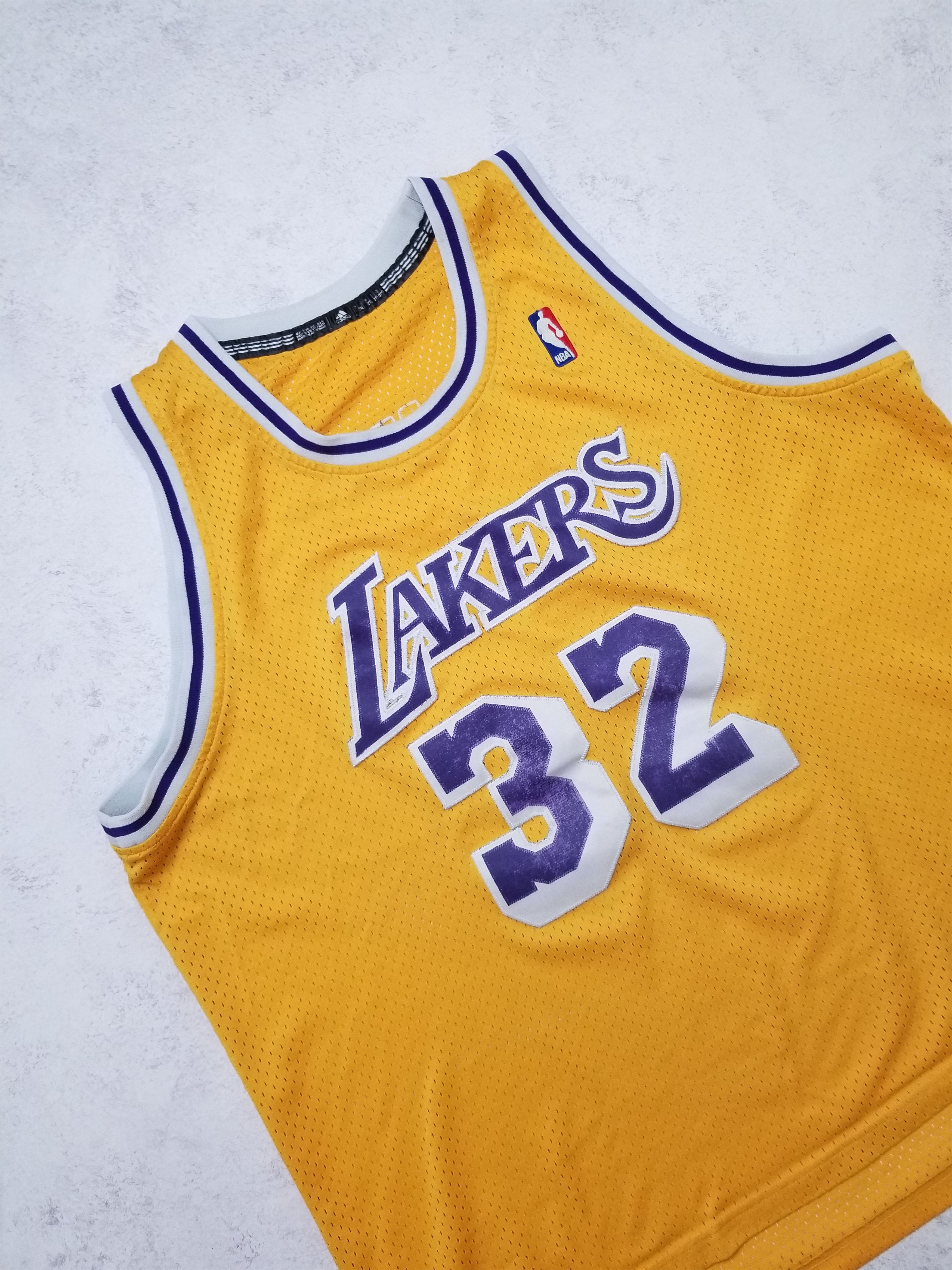 Adidas Magic Johnson LA Lakers NBA Jersey Hardwood Classics Size US XXL / EU 58 / 5 - 16 Thumbnail