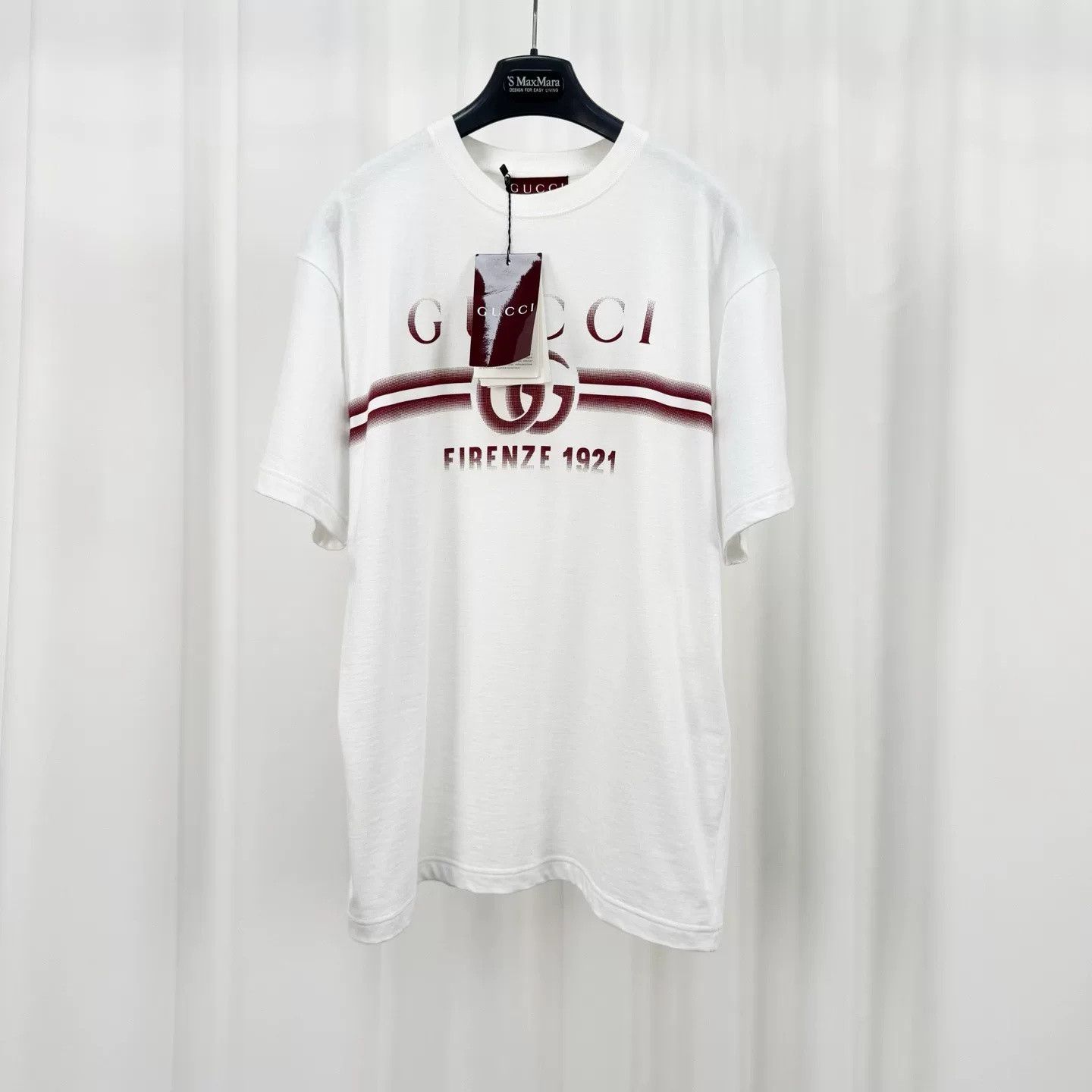 Gucci Gucci Letter Print Short-Sleeve Size US S / EU 44-46 / 1 - 1 Thumbnail