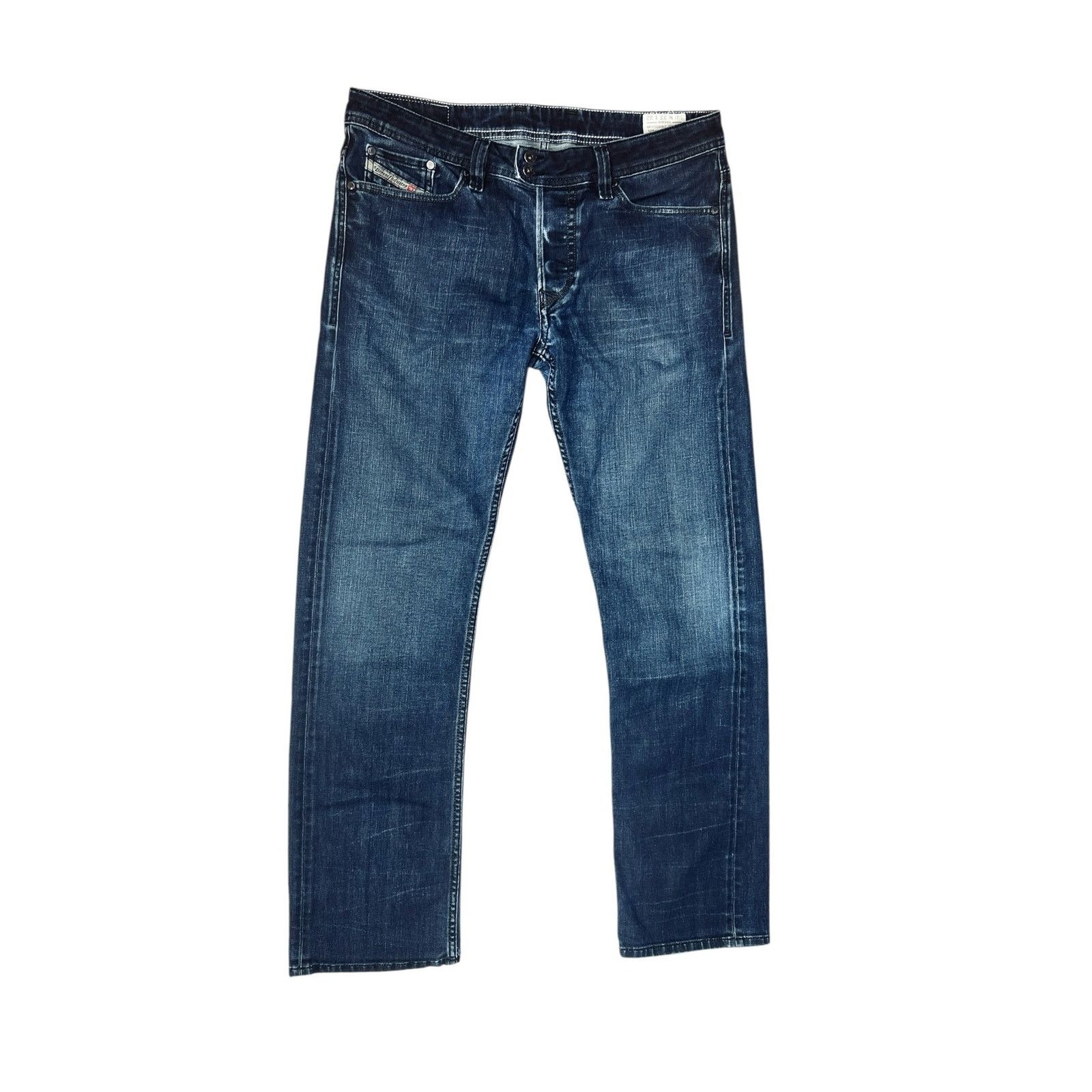 Diesel Diesel Viker-R-Box Jeans 33x32 Y2K Double Button Offset Fly Size US 33 - 2 Thumbnail