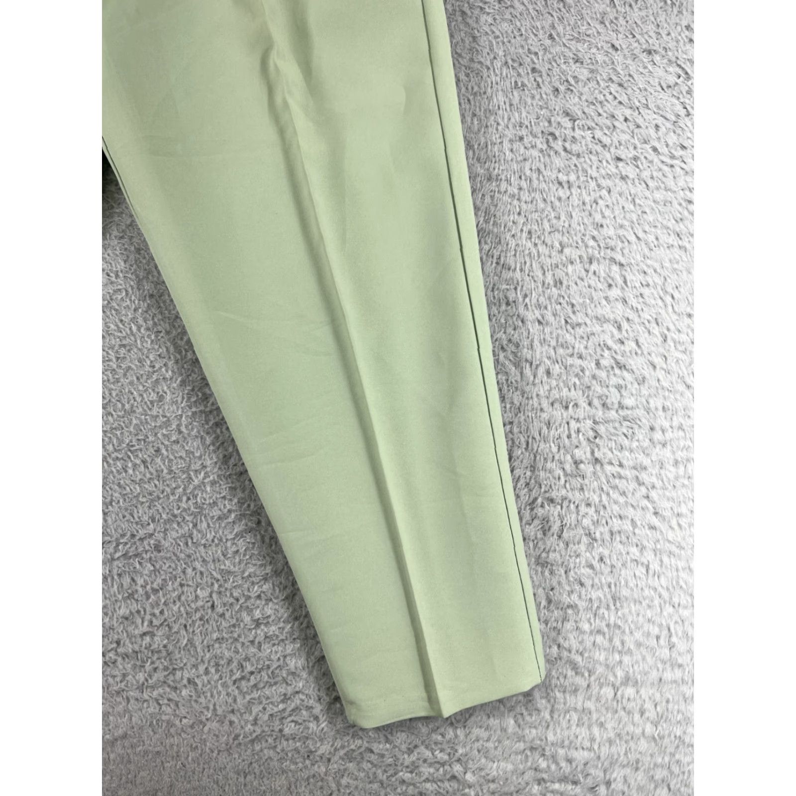 Vintage VINTAGE Wentworth Pants Womens 8P Green 100% Polyester Pull On Elastic Waist Straight Pant Girls Mens Size 30" / US 8 / IT 44 - 4 Thumbnail
