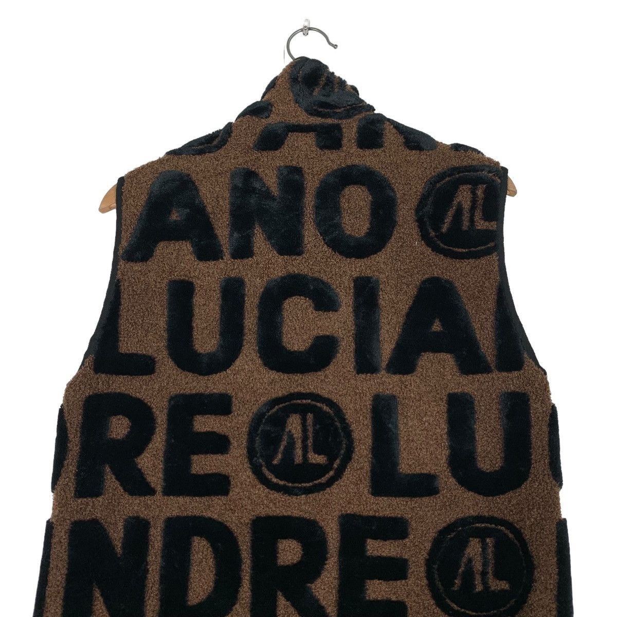 Andreluciano ANDRELUCIANO Big Logo Fleece Vest #0656-C30 Size US M / EU 48-50 / 2 - 8 Thumbnail