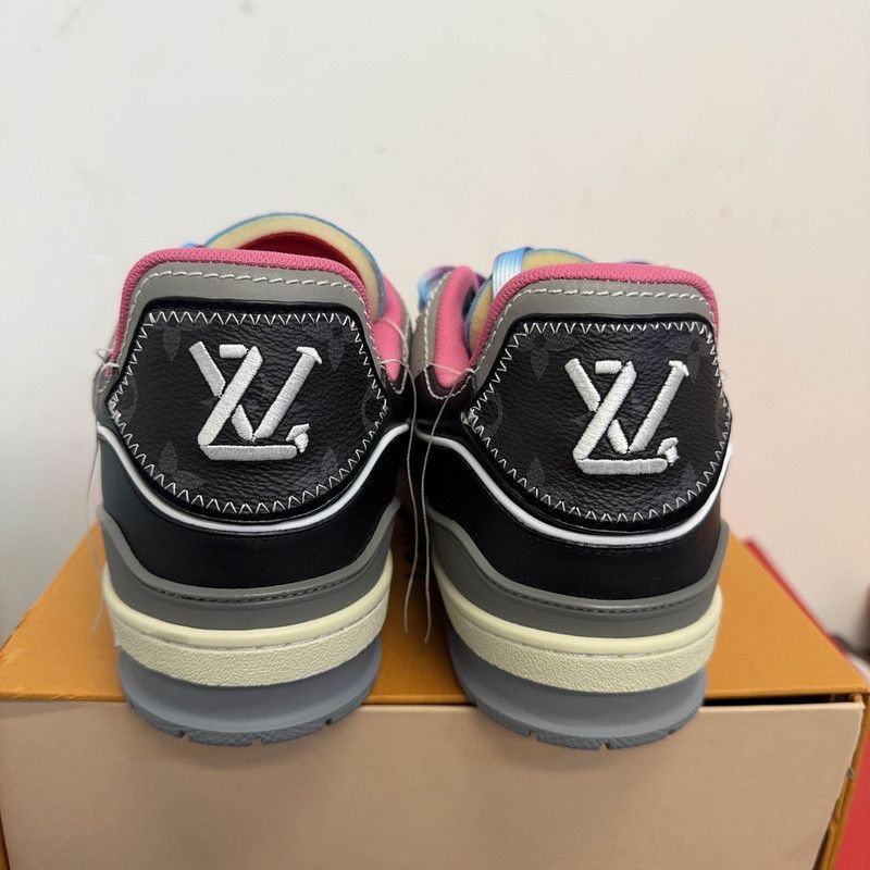 Louis Vuitton Louis Vuitton Colorful Low-Top Trainer Sneakers -2508 Size US 8.5 / EU 41-42 - 3 Thumbnail
