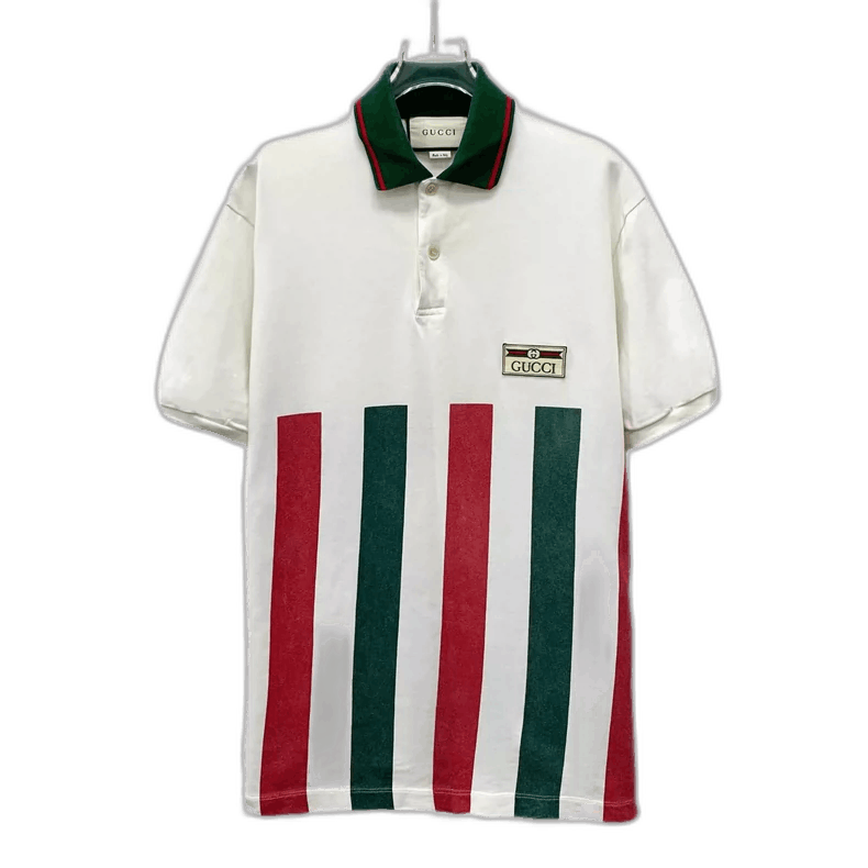 Gucci Gucci ColorBlock Cotton Polo Shirt Size XS-2505 Size XS / US 0-2 / IT 36-38 - 1 Thumbnail