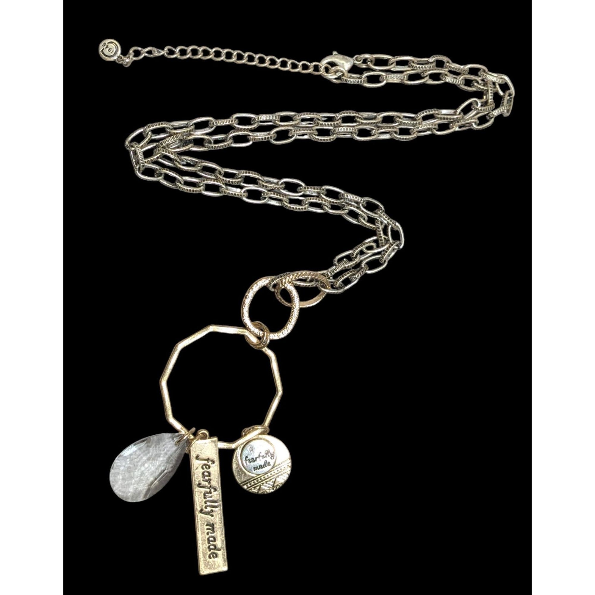 Other C Est 1946 Fearfully Made Cluster Charm Pendant Necklace Size ONE SIZE - 1 Thumbnail