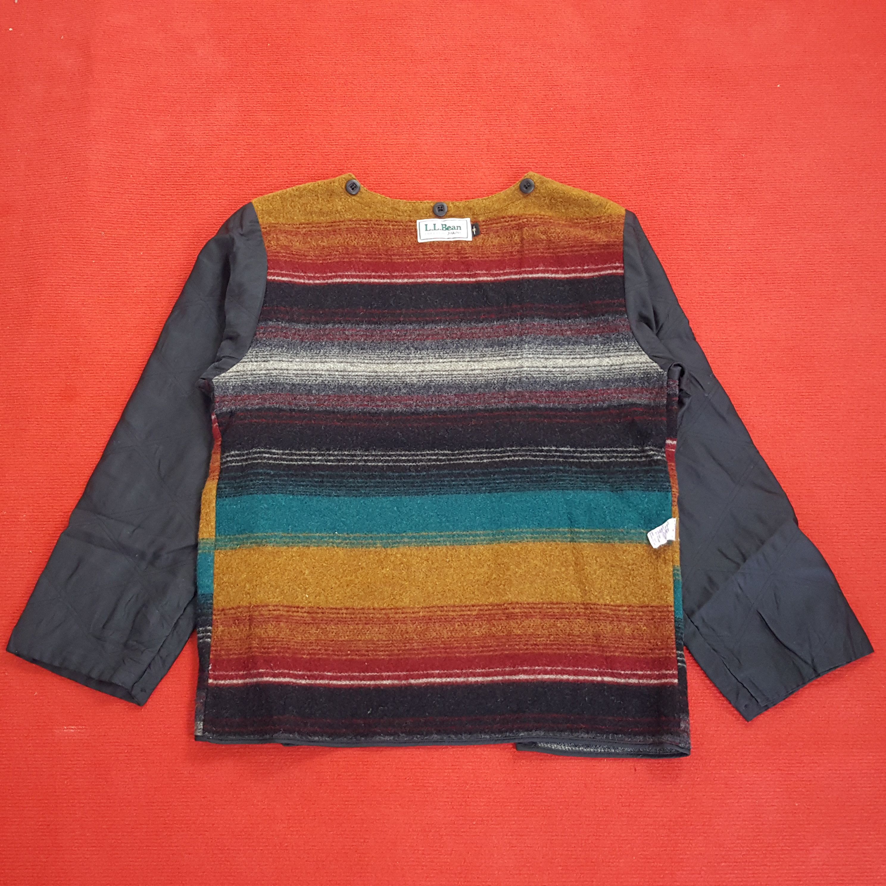 L.L. Bean × Vintage LL Bean Nice Design Cardigan Jacket Style Size US M / EU 48-50 / 2 - 3 Thumbnail