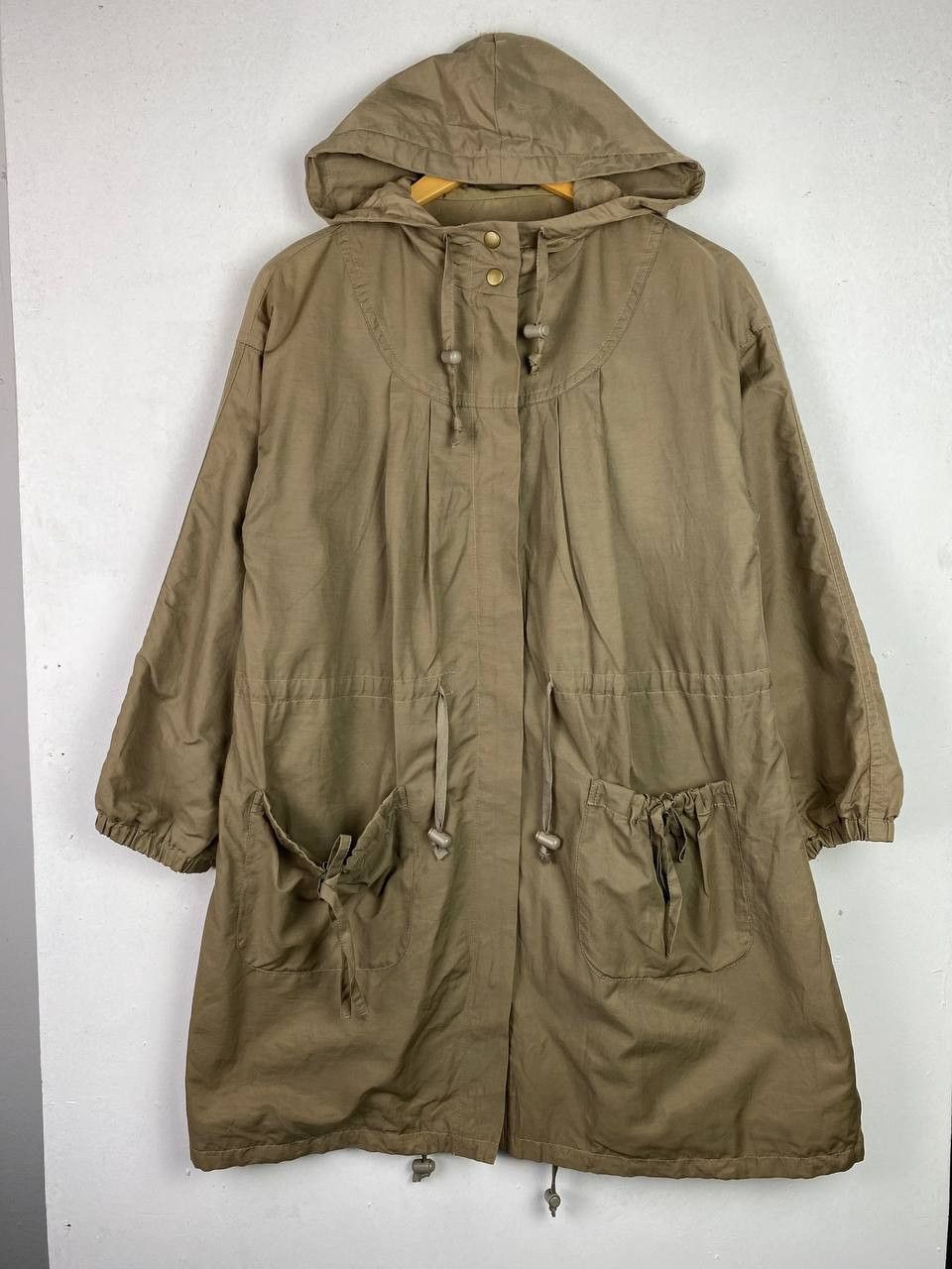 vintage japanese brands hoody big pocket design jacket