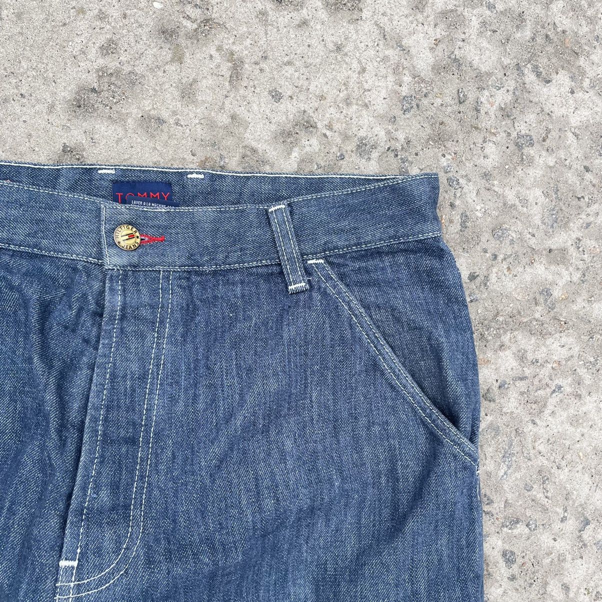 Tommy Hilfiger × Vintage Luxury Tommy Hilfiger Jeans W34xL34 Pants Workwear style Size US 34 / EU 50 - 8 Thumbnail