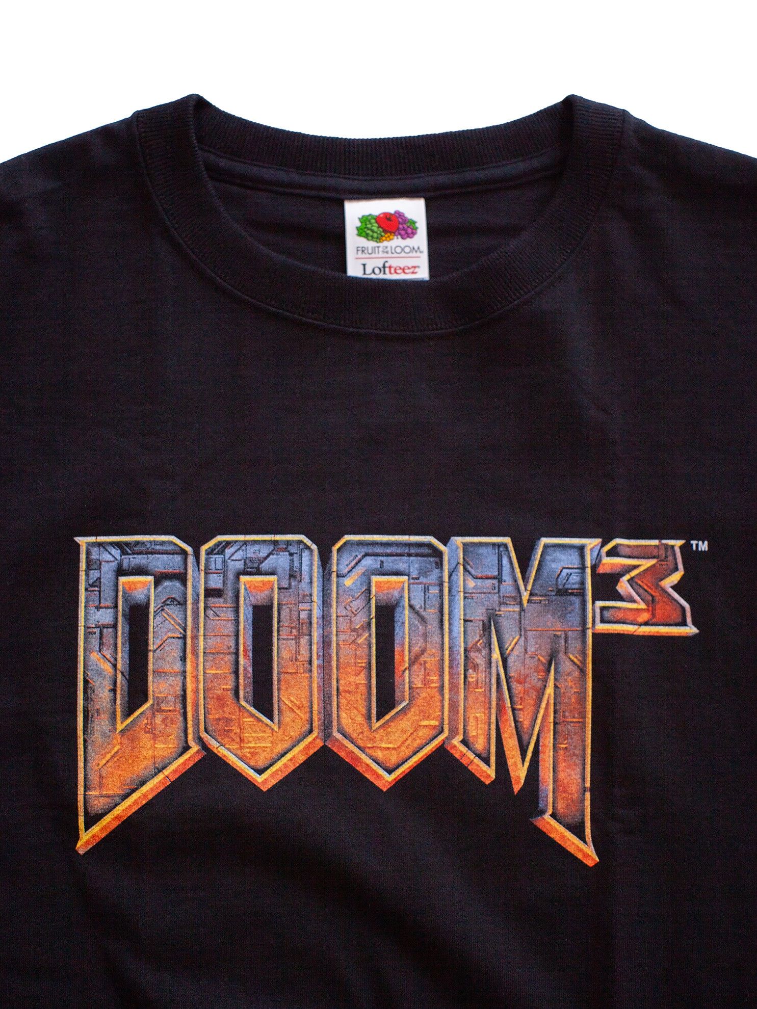 Vintage Vintage 2004 Doom 3 Video Game + PC Game 00s Promo T-Shirt Size US L / EU 52-54 / 3 - 5 Thumbnail