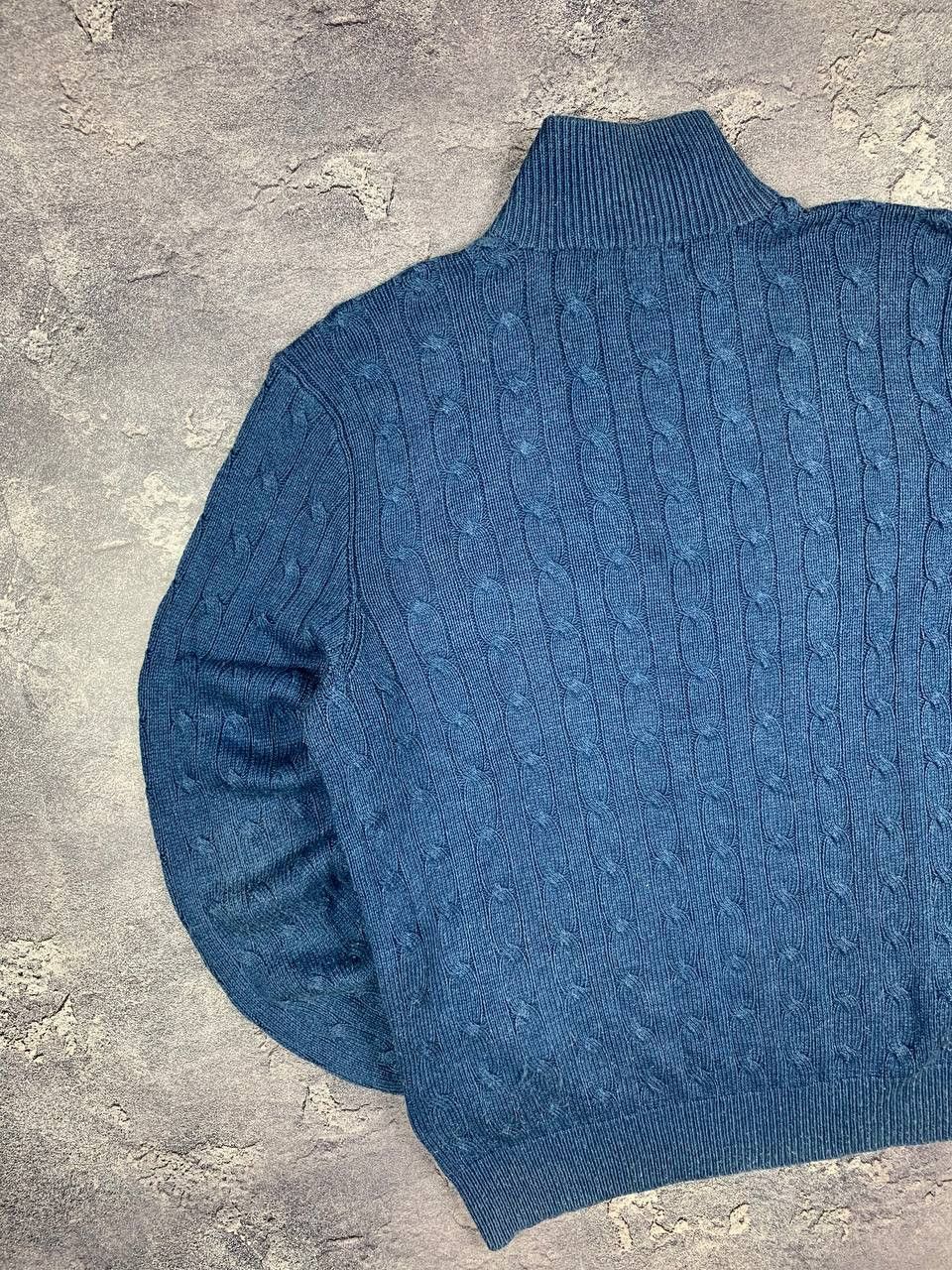 Polo Ralph Lauren Polo Ralph Lauren Vintage Men's 1/3 Zip Sweater 100% Silk Size US L / EU 52-54 / 3 - 13 Thumbnail