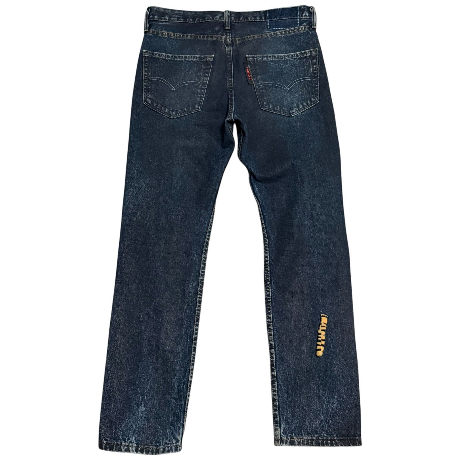 Levi's Reworked Levi's Jeans Tiger Attack Customized Modified OOAK Size US 31 - 2 Thumbnail