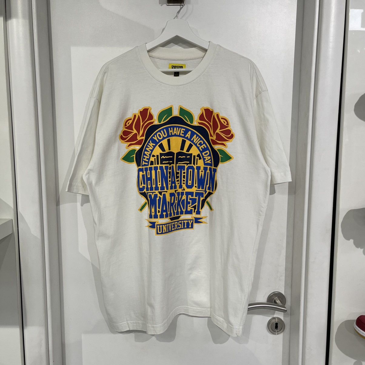 Market Chinatown Market Tee White Size US XL / EU 56 / 4 - 1 Thumbnail