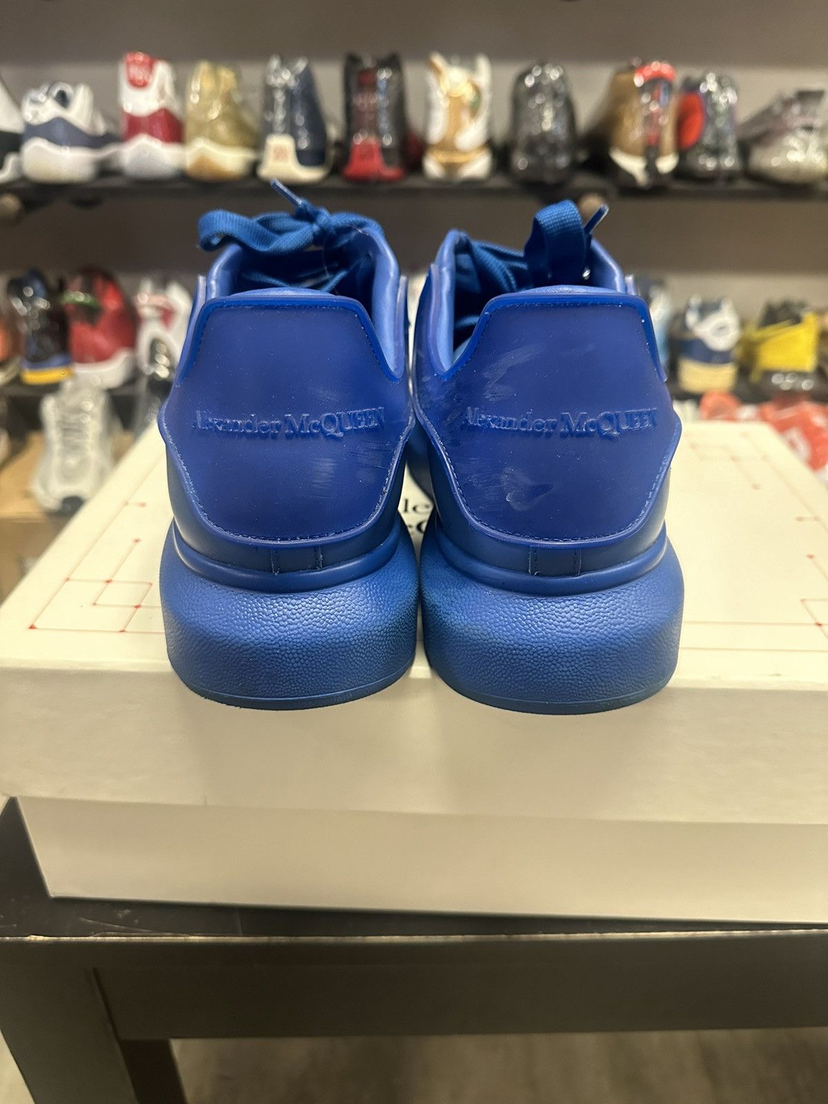 Alexander McQueen Alexander McQueen pre owned size 10.5 blue Size US 10.5 / EU 43-44 - 3 Thumbnail