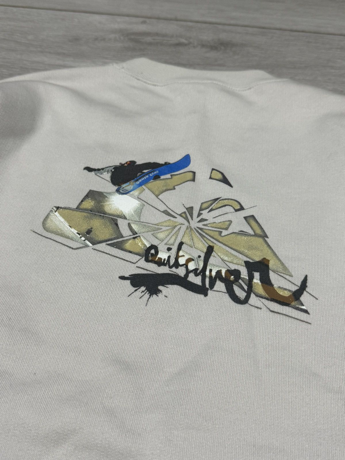 Quiksilver Quiksilver vintage snowboard sweatshirt Size US M / EU 48-50 / 2 - 2 Thumbnail