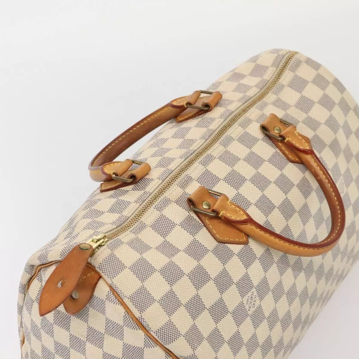 Louis Vuitton LOUIS VUITTON Damier Azur Speedy 35 Hand Bag Size ONE SIZE - 11 Thumbnail