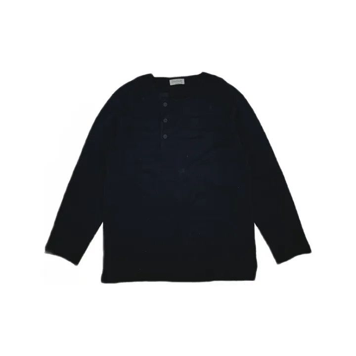 Yohji Yamamoto Yohji Yamamoto Casual Comfortable Plain Knit Sweater 0079 Size US L / EU 52-54 / 3 - 1 Thumbnail