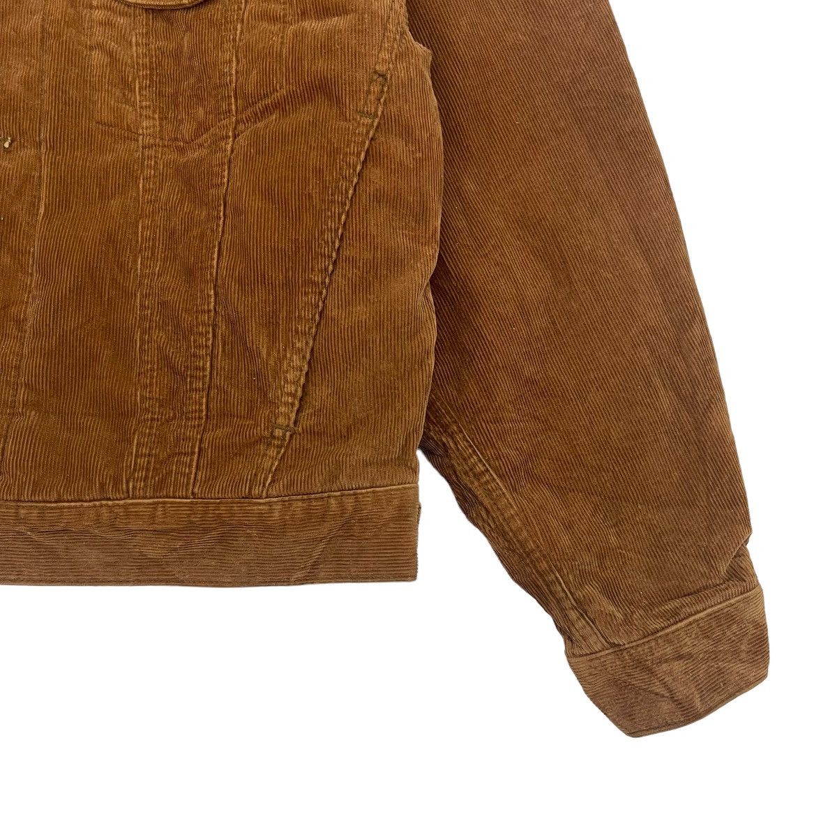 Wrangler Vintage Distressed Wrangler Corduroy Trucker Jacket Size US M / EU 48-50 / 2 - 9 Thumbnail