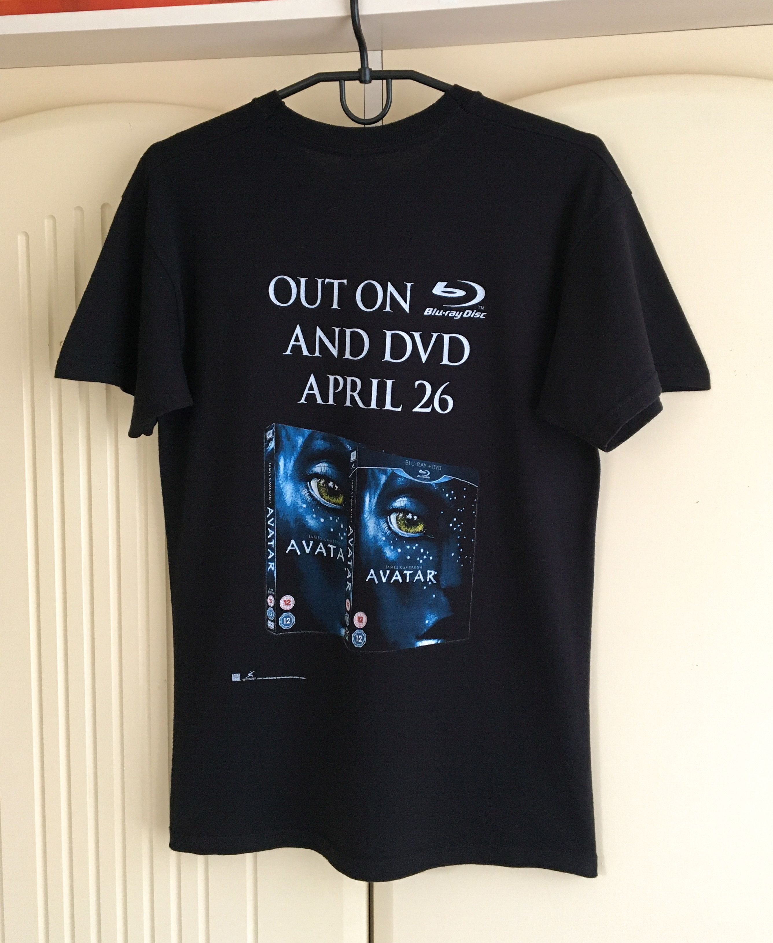 Vintage Avatar 2010 Vintage James Cameron’s Movie DVD Promo Tee Size US S / EU 44-46 / 1 - 2 Thumbnail