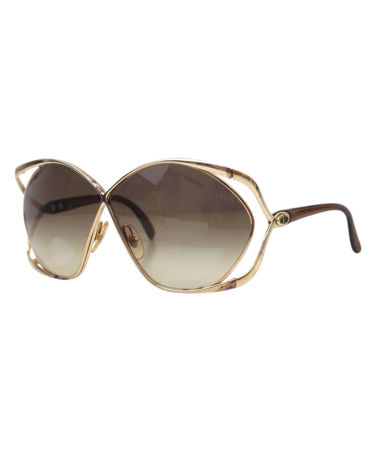 Dior 1980S CHRISTIAN DIOR OPULENT BUTTERFLY OPTYL 2056 SUNGLASSES Size ONE SIZE - 1 Thumbnail
