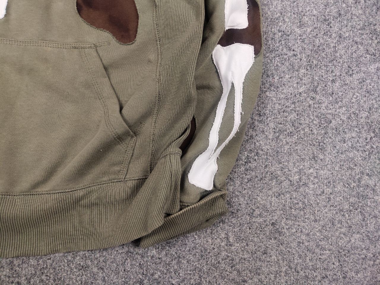 Nike Vintage Nike Military Skeleton Embroidered logo Hoodie Y2K Size US S / EU 44-46 / 1 - 6 Thumbnail