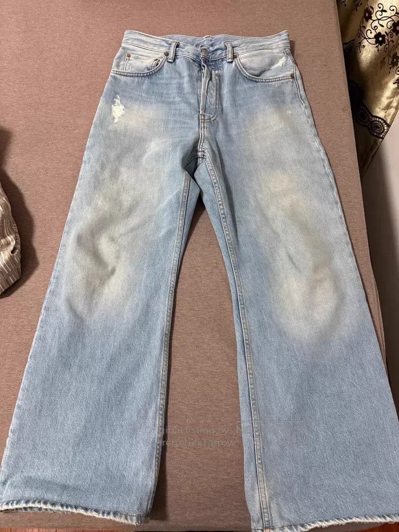 Acne Studios Acne Studios Classic Light Blue Denim Jeans Size US 27 - 1 Thumbnail