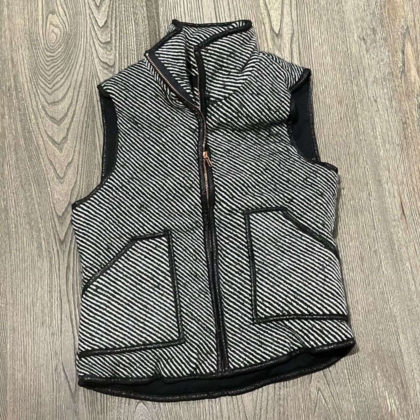 Vintage Peach Love California Quilted Vest Full Zip Pockets S Size S / US 4 / IT 40 - 1 Thumbnail